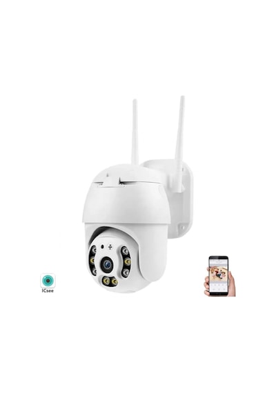 X5 Tech Rx-88aı Dual Lens 3mp Wifi Kamera Icsee Rj45/wifi Onvif