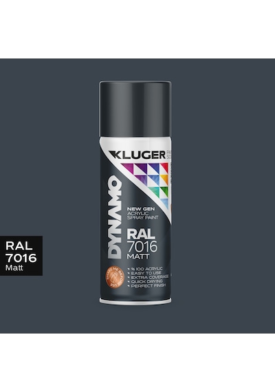 Kluger Mat Antrasit Spey Boya Ral 7016 Mat