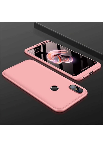 Xiaomi Redmi Note 6 Pro Kılıf Zore Ays Kapak Rose Gold