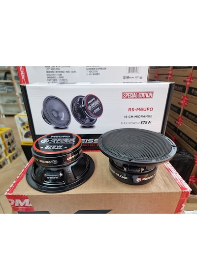 Reiss Rs-m6ufo 16 Cm Midrange 375 W 150 Rms Kapaklı