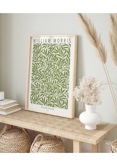 Çerçevesiz Poster William Morris Willow Pattern