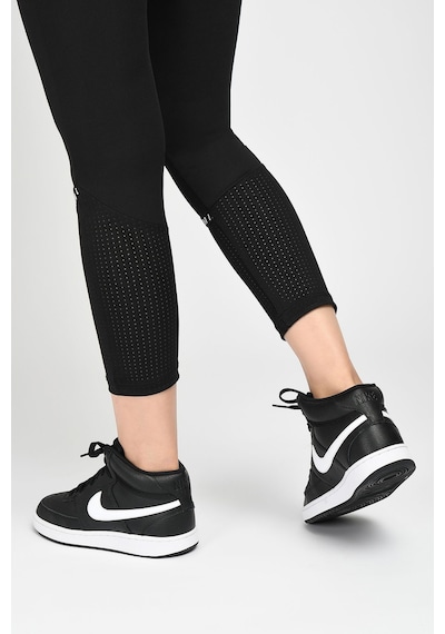 Nike Court Vision Mid Kadın Ayakkabı Siyah