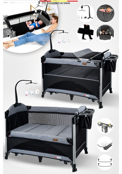 Baby Home 620 Lora-co 70x110 Bebek Oyun Parkı  Anne Yanı Beşik