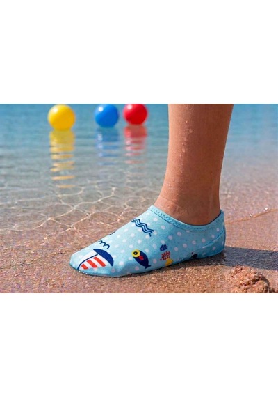 Gripptoes Kaymaz Damla Tabanlı Deniz&havuz Çorabı S1 Çok Renkli