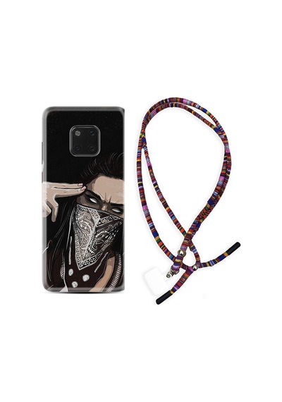 Huawei Mate 20 Pro Kılıf Rasta Boyun Askılı Bang Bang 1689