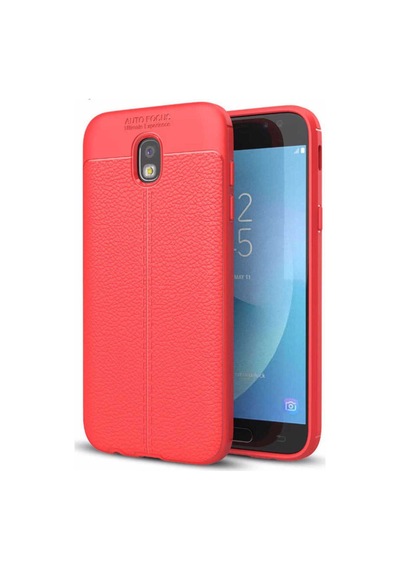 Galaxy J730 Pro Kılıf Zore Niss Silikon Kapak Kırmızı