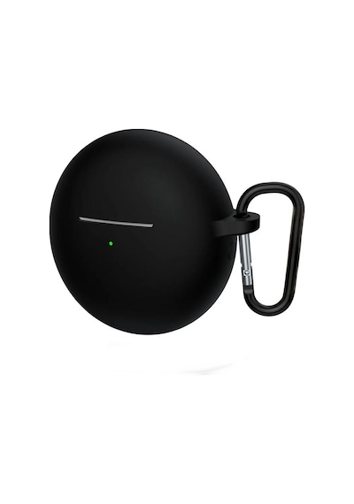 Adige Huawei Freebuds 7i Kulaklık Kılıfı Silikon Siyah Siyah
