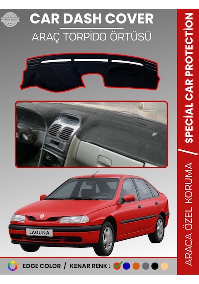Renault Laguna 1 1994-2001 Torpido Örtüsü Ön Göğüs Koruma Torpido Koruma Araca Özel Tam Uyum - 850 Stiloto