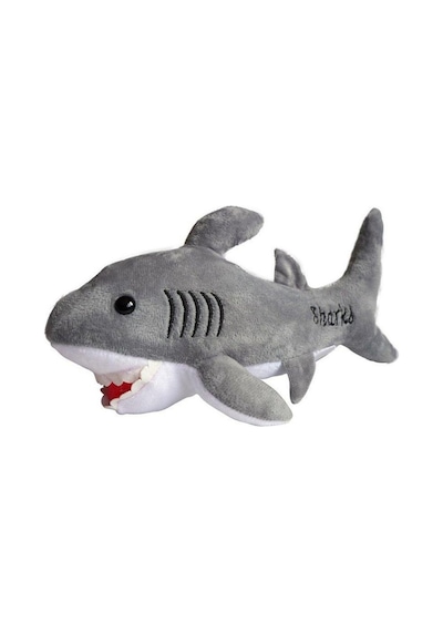 Köpekbalığı Sesli Baby Shark Müzikli 28 Cm - 1811201 - Gri Gri