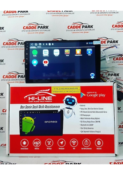 Golf 7 9 İnç Android Sesli Komutlu 2-16Gb