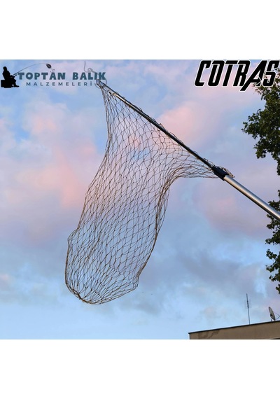 Cotras Full Metal Ayrılabilir Teleskopik Balık Kepçesi - 60x70 C