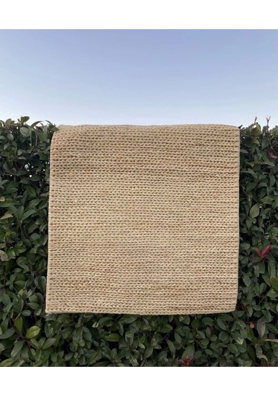 Eko Halı Flatweave Choti Cream Dekoratif Jüt Kilim