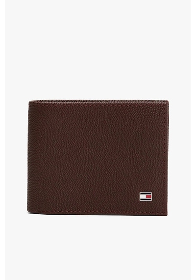 Tommy Hilfiger Erkek Flag Mini Cüzdan - Kahverengi Renkli