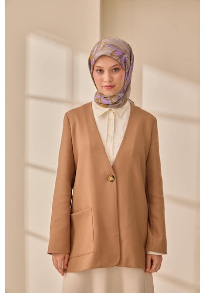 Silk Home Olinda İpek Eşarp 47003-29 Mor, Hardal, Lila, Gri