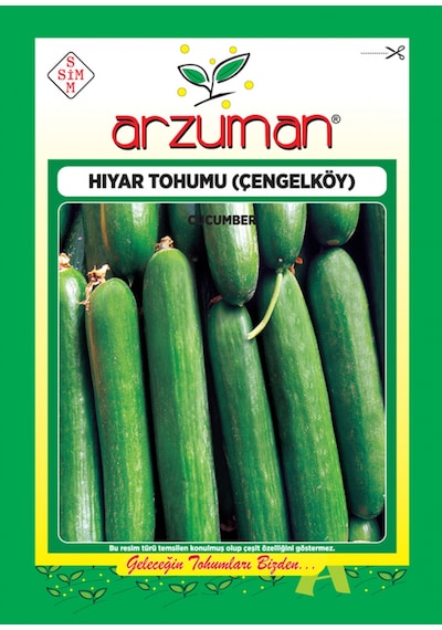 Arzuman Çengelköy Salatalık Hıyar Tohumu 10 G 300 Adet