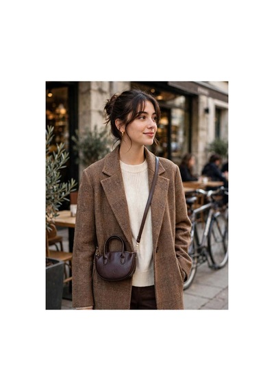 Names Bag Mini Oval Yarım Ay Kol Çantası - Çapraz Askılı Günlük Kadın Çantası - Fermuarlı Mini Omuz Çantası Kahverengi Kahverengi Names Bag Mini Oval Yarım Ay Kol Çantası - Çapraz Askılı Günlük Kadın Çantası - Fermuarlı Mini Omuz Çantası Kahverengi Kahverengi
