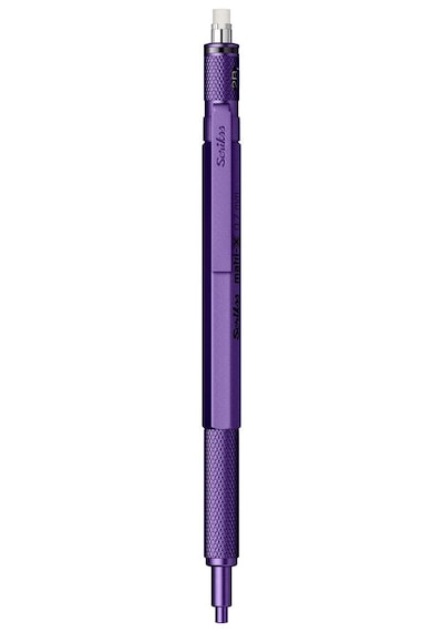 Scrikss Matri-x Versatil 0.7 Mm Metalik Mor Şeffaf Amb.