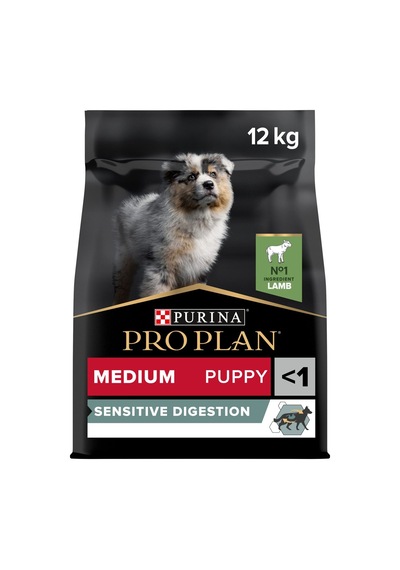 Pro Plan Medium Puppy Sensitive Digestion Kuzu Etli Orta Irk Yavru Köpek Maması 12 Kg