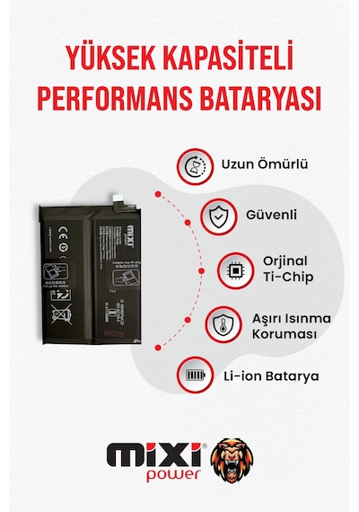 Oneplus Nord 2 5g Uyumlu Tam Kapasite Batarya 1 Yıl Garantili