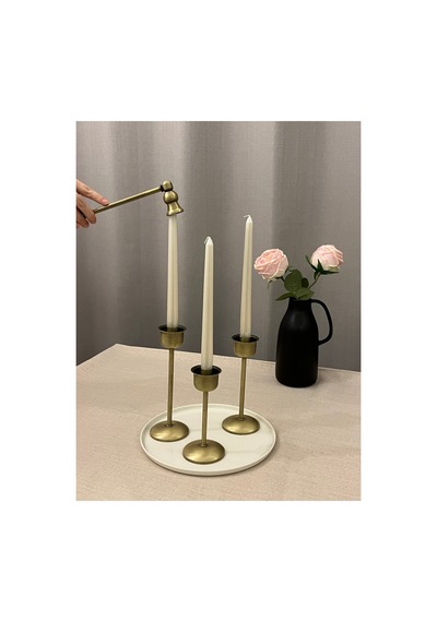 Pirinç Kaplamalı Bloom Set 3'lü Şamdan & Dekoratif Mum Söndürücü Obje Pirinç Kaplamalı - 829988927 Pirinç Kaplamalı Pirinç Kaplamalı Bloom Set 3'lü Şamdan & Dekoratif Mum Söndürücü Obje Pirinç Kaplamalı - 829988927 Pirinç Kaplamalı