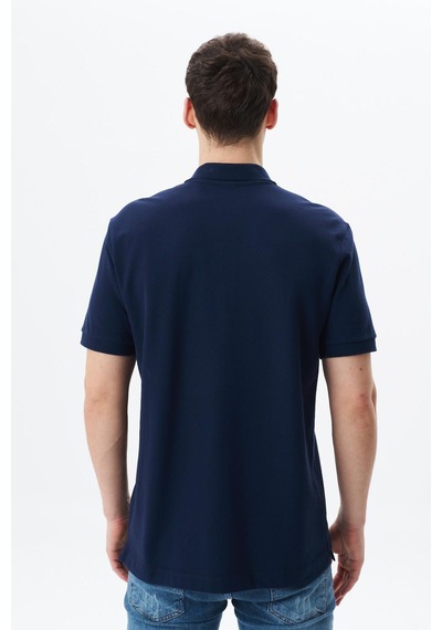 AR-MA Arma Erkek Regular Fit Basic % 100 Pamuk Pike Polo Yaka Tişört Y29374354802 Lacivert