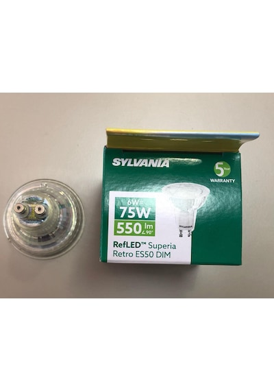 Sylvanıa Dimli 6w 75w 550 Lümen Gu 10 2700 Kelvin Led Spot 25,