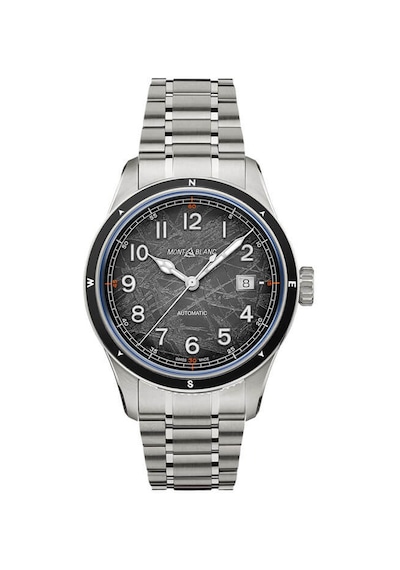 Montblanc 1858 Automatic Date 0 Oxygen The 8000 130984 Altın - Mavi