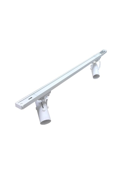 Mimarled Monofaze GU10 Duylu 2 Adet Ray Spot+1 Metre Ray Beyaz Re