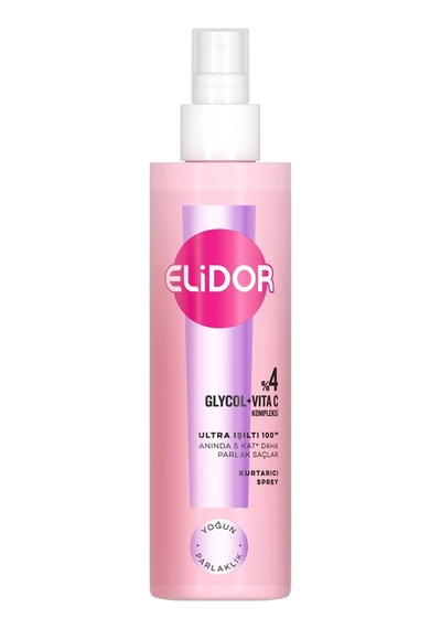 Elidor Işıltılı Saç Kremi 200 Ml - 100 Saat Cam Gibi Parlaklık 3'li Ekonomik Paket - 3 Adet Tarı