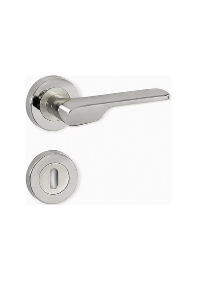 Sese Veroni Rozetli Kapı Kolu Nikel/ınox 200-94r-21/53