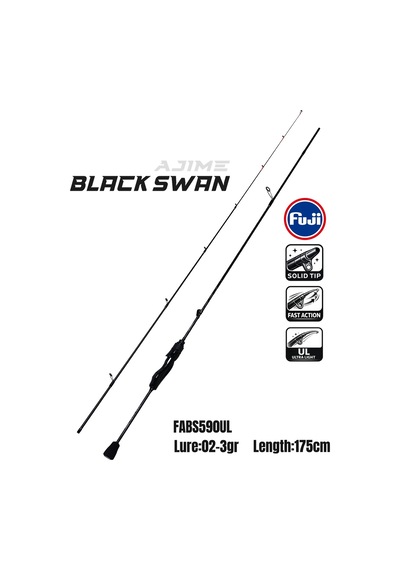 Fujin Dragon 1000s Black Swan 175 Cm 02-3 Gr Aji Lrf Olta Takımı Seti