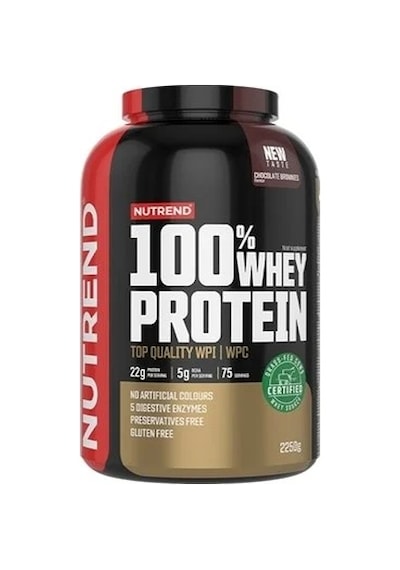 Nutrend %100 Whey Protein 2250 Gr Çikolata Brownıe Aromalı çikolata