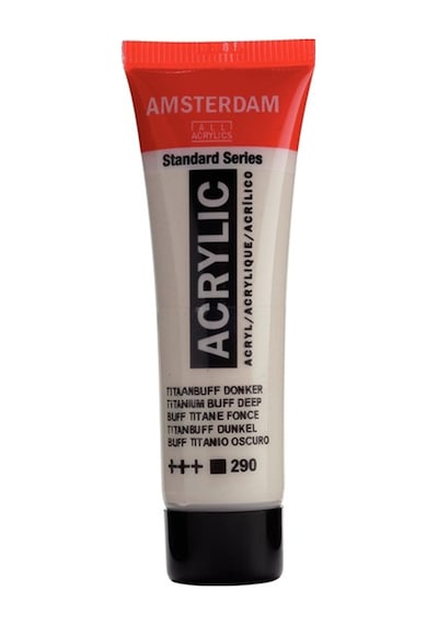 Amsterdam Titanyum Buff Koyu 120 ml Akrilik Boya 290 P-111901