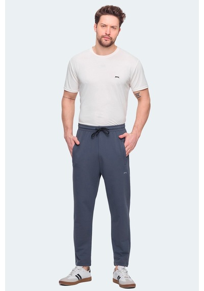 Slazenger Jerry Nrm Erkek Eşofman Altı Koyu Gri Koyu Gri Füme