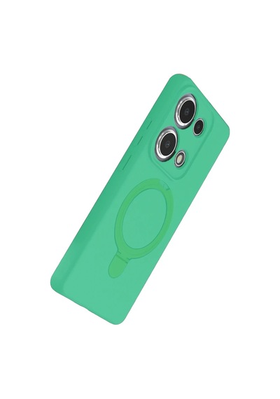 Xiaomi Redmi Note 13 Pro 4g Regal Magsafe Standlı Kapak - Yeşil 0.2M-Çok Renkli
