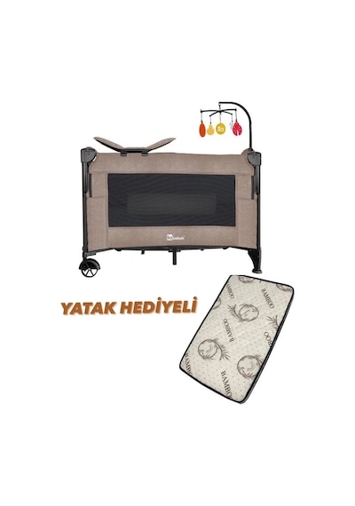 Öykü Bebek Diyari Dönence Ve Yatak Hediyeli Anne Yani Asansörlü Oyun Park Beşik Kahverengi Öykü Bebek Diyari Dönence Ve Yatak Hediyeli Anne Yani Asansörlü Oyun Park Beşik Kahverengi