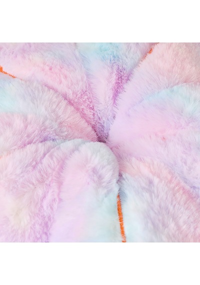 Soft Çiçek Figürlü Yastık - Renkli - 40 Cm