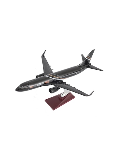 Zekupp Boeing /37-800 1/100 Ölçek FHTF 2 Sloganlı Model Uçak