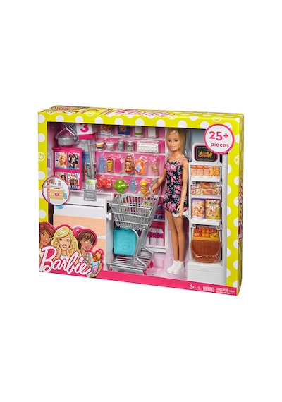 Barbie Süpermarkette Oyun Seti  Frp01