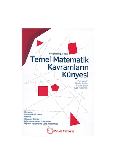Temel Matematik Kavramların Künyesi Palme N11.3