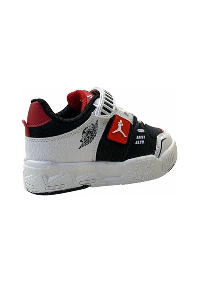 King Paolo King Hafif Çocuk Sneaker Siyah/kırmızı Siyah - Kırmızı