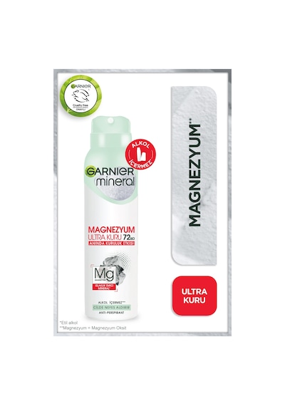 Garnier Mineral Magnezyum Ultra Kuru Kadın Deodorant 150 ML