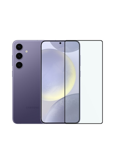 Safeus Tam Kaplayan Parmak İzi Bırakmayan Safir Ekran Koruyucu Cam , Samsung S24 İle Uyumlu