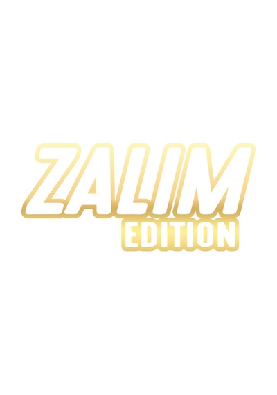 Zalim Edition Araba Sticker 17x17 Cm Gold