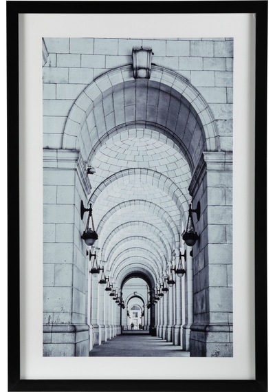 Unıon Statıon Çerçeveli Cam Tablo 60x90cm