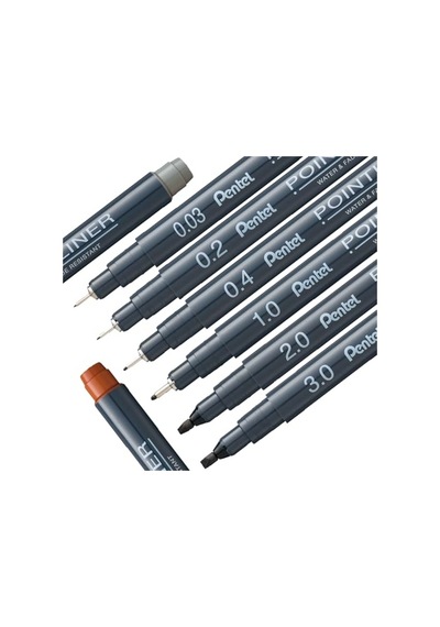 Fiber Uçlu Yazı Kalemi - 1.0 Mm. Siyah