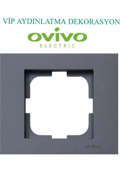 Ovivo Füme Tekli Çerçeve 240 Adet Koli Bazında