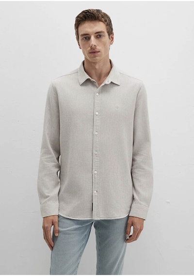 Mavi Slim Fit Uzun Kollu Bej Erkek Gömlek M0211656-70145 Bej