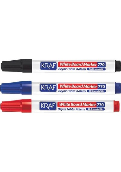 Panda Yazı Tahtası 40x55 Pan091 Silgi Ve Beyaz Tahta Kalemi Set Beyaz