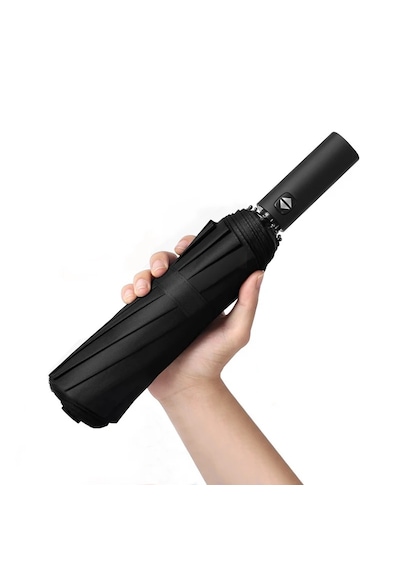 Aventus Umbrella Aventus 12tellı Uv Korumalı Extra Büyük Çaplı Şemsiye Siyah